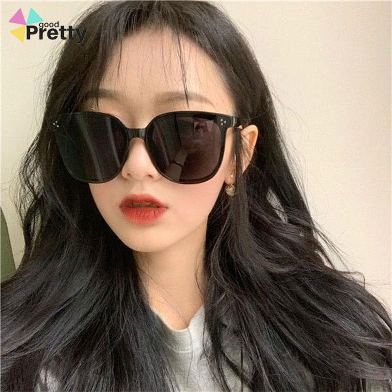 Kacamata Hitam Kotak Kacamata Sunglassess Wanita/Pria Korean Fashion