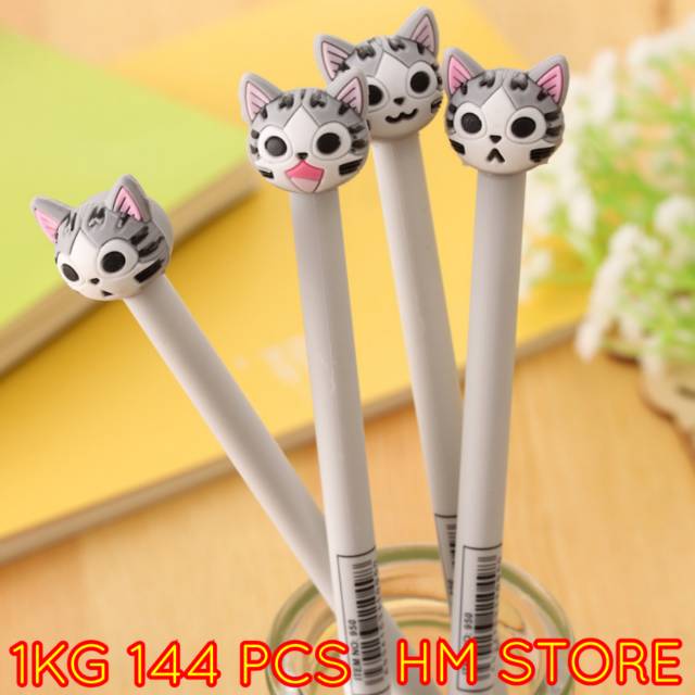 

Pen Character Grey Kitty Pena Impor Pena Karakter Grey Kitty Imut Lucu