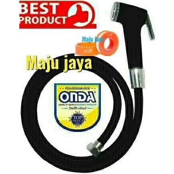 Jet shower toilet Black S 75" ONDA " closet duduk ina toto oulu wasser