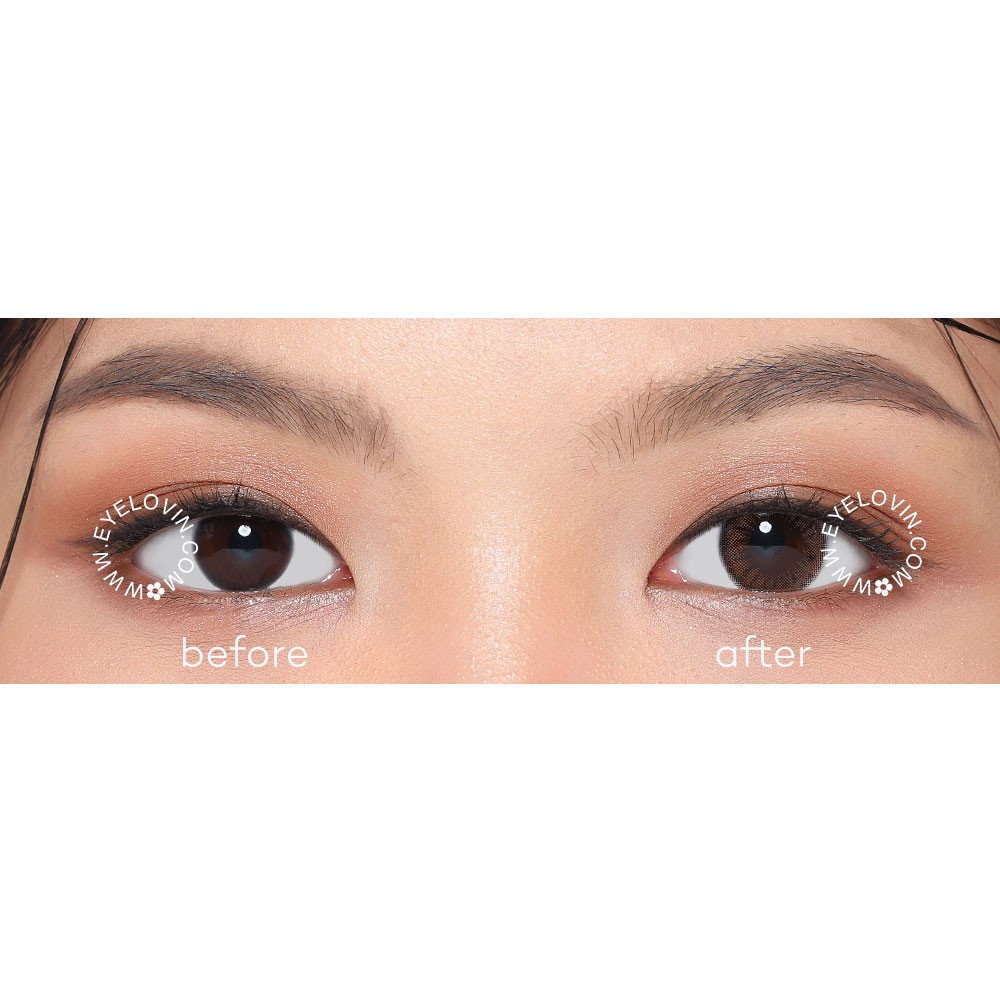 EYELOVIN Softlens Mite Clair - Wood Coral Hazel