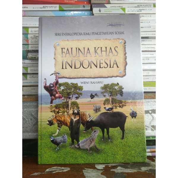 Buku ENSIKLOPEDIA FAUNA KHAS INDONESIA (FULL COLOUR)