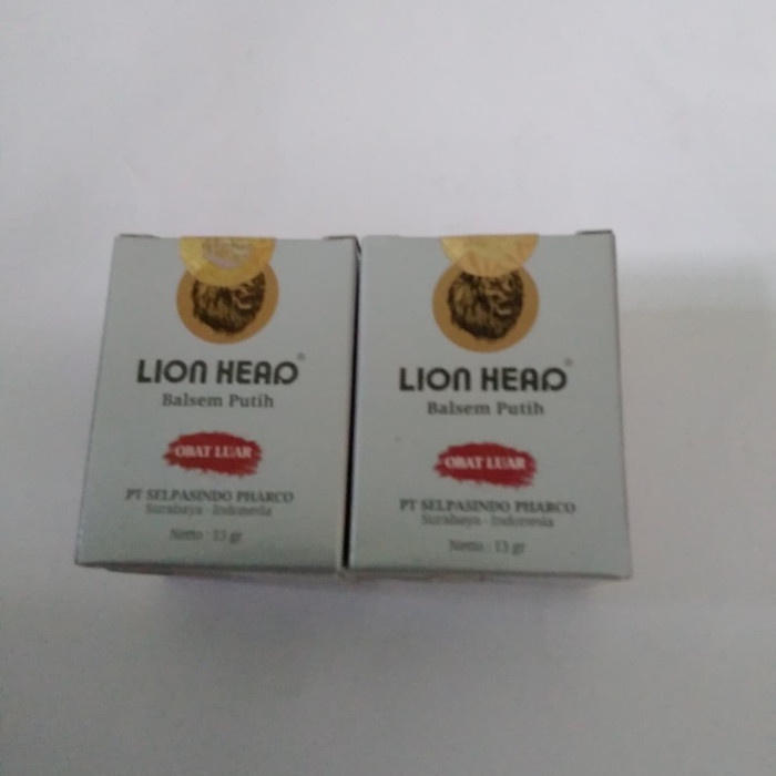 BALSEM LION HEAD 31GR BALSAM PUTIH CAP SINGA