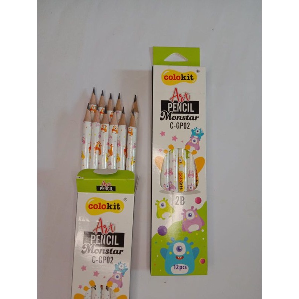 

PENSIL 2B ISI 12 PCS / ART MONSTAR PENCIL COLOKIT / PENSIL MURAH