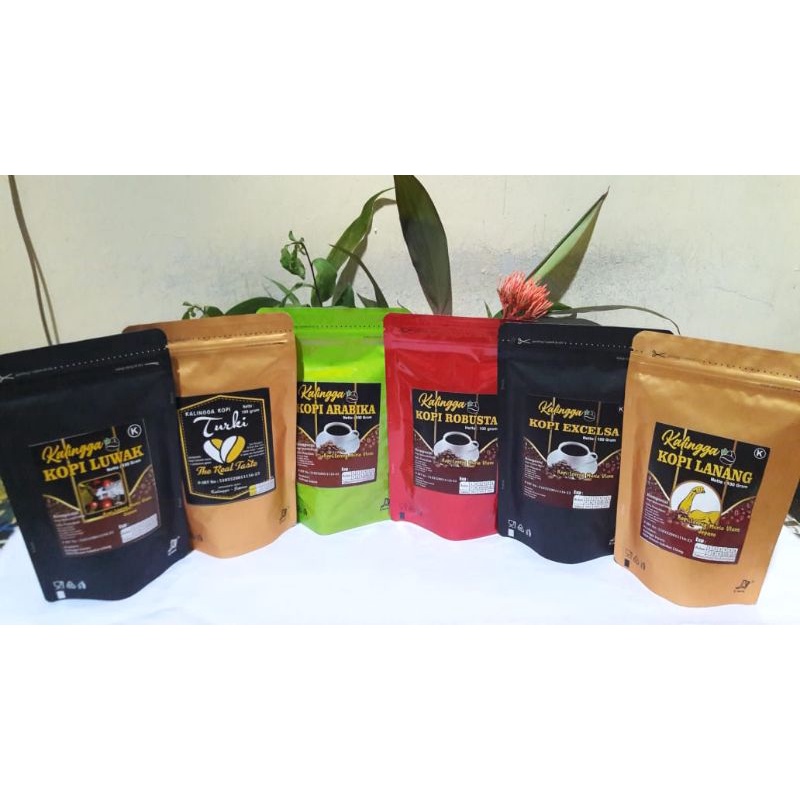 

Kopi Bubuk by KALINGGA 100 gram | 100% Kopi Asli Damarwulan