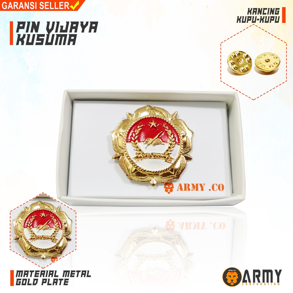 Pin wing Vijaya Kusuma / Brevet Vijaya Kusuma