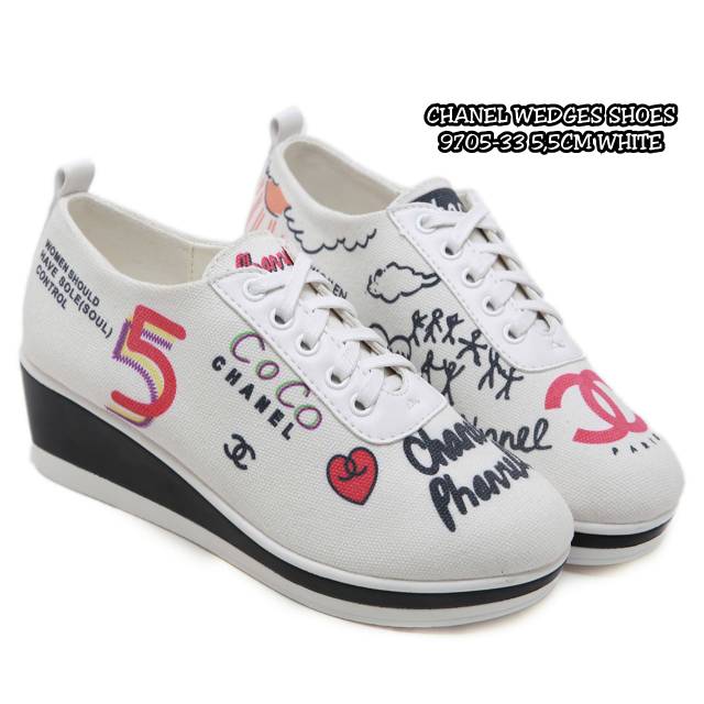 CHANEL WEDGES SHOES 9705-33