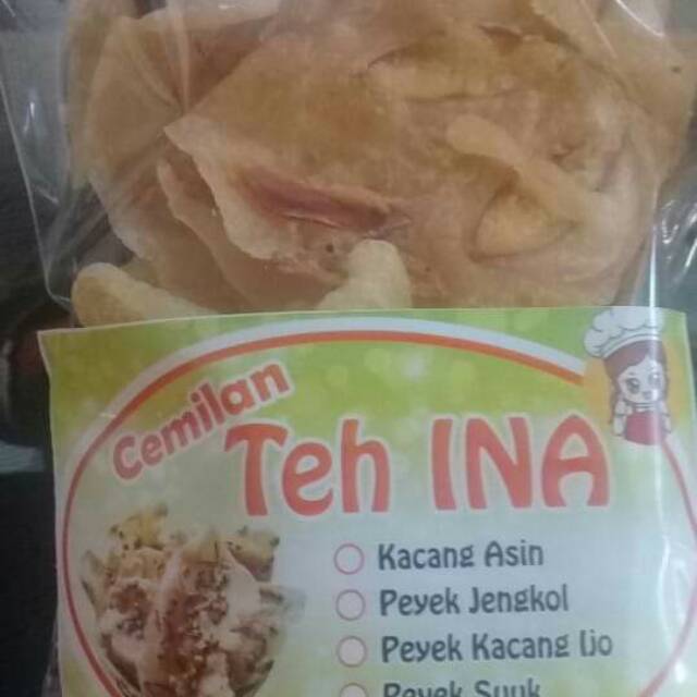 

Peyek jengkol Teh INA (105gr)