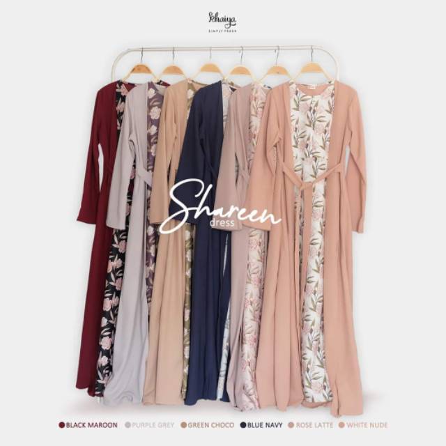 Gamis Dewasa Shareen || Gamis khaiya