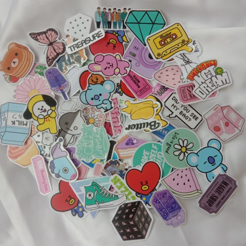 

RANDOM MIN 25PCS] Sticker Aesthetic/Stiker Tumblr Aesthetic/Stiker lucu aesthetic/Stiker