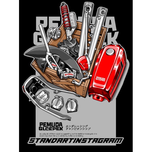 ORIGINAL merchandise Pemuda GL cepek