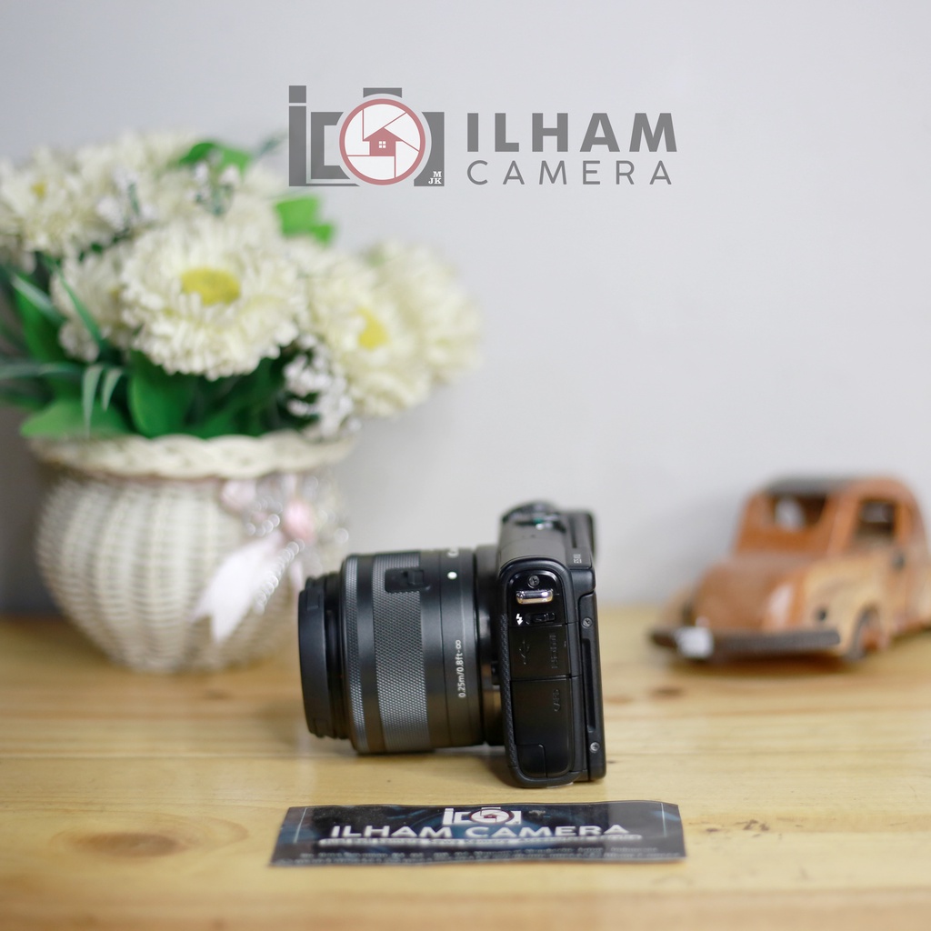 TERMURAH CANON M100 + KIT KAMERA VLOG PEMULA