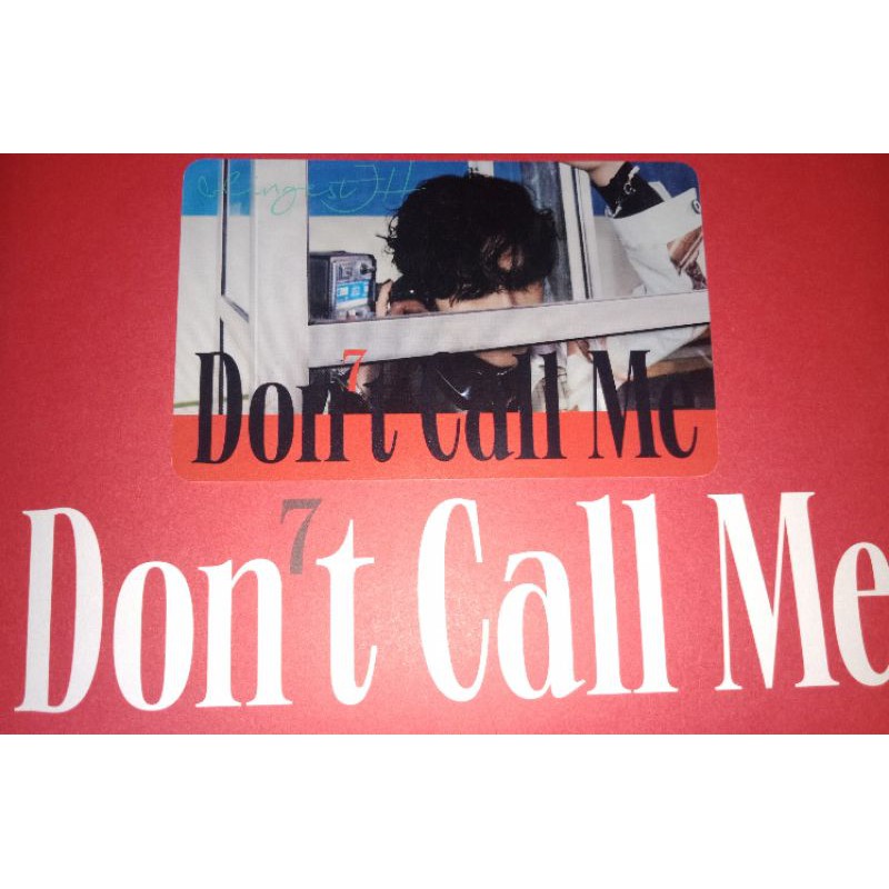 PhoneCard TAEMIN SHINee Don't Call Me