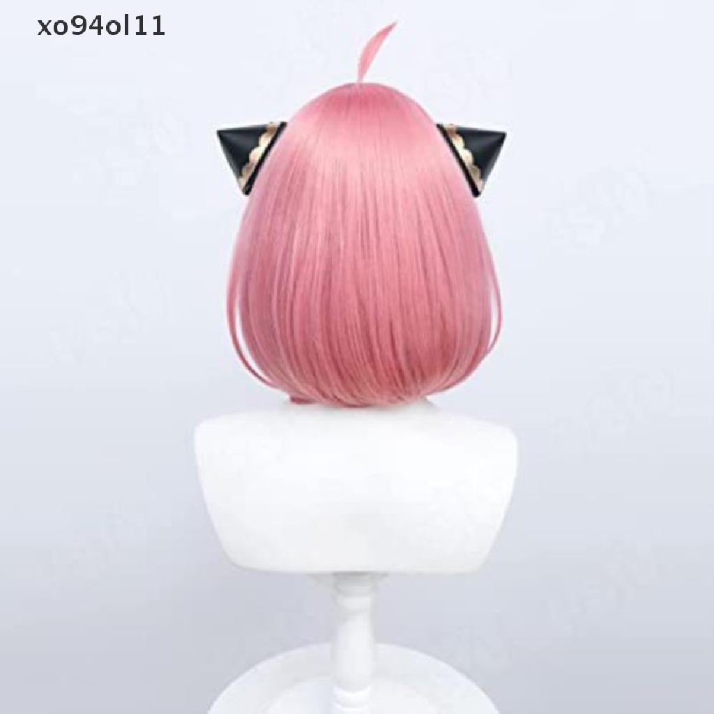 Xo Anya Forger Wig / Rambut Palsu Pendek Warna Pink Untuk Cosplay Anime