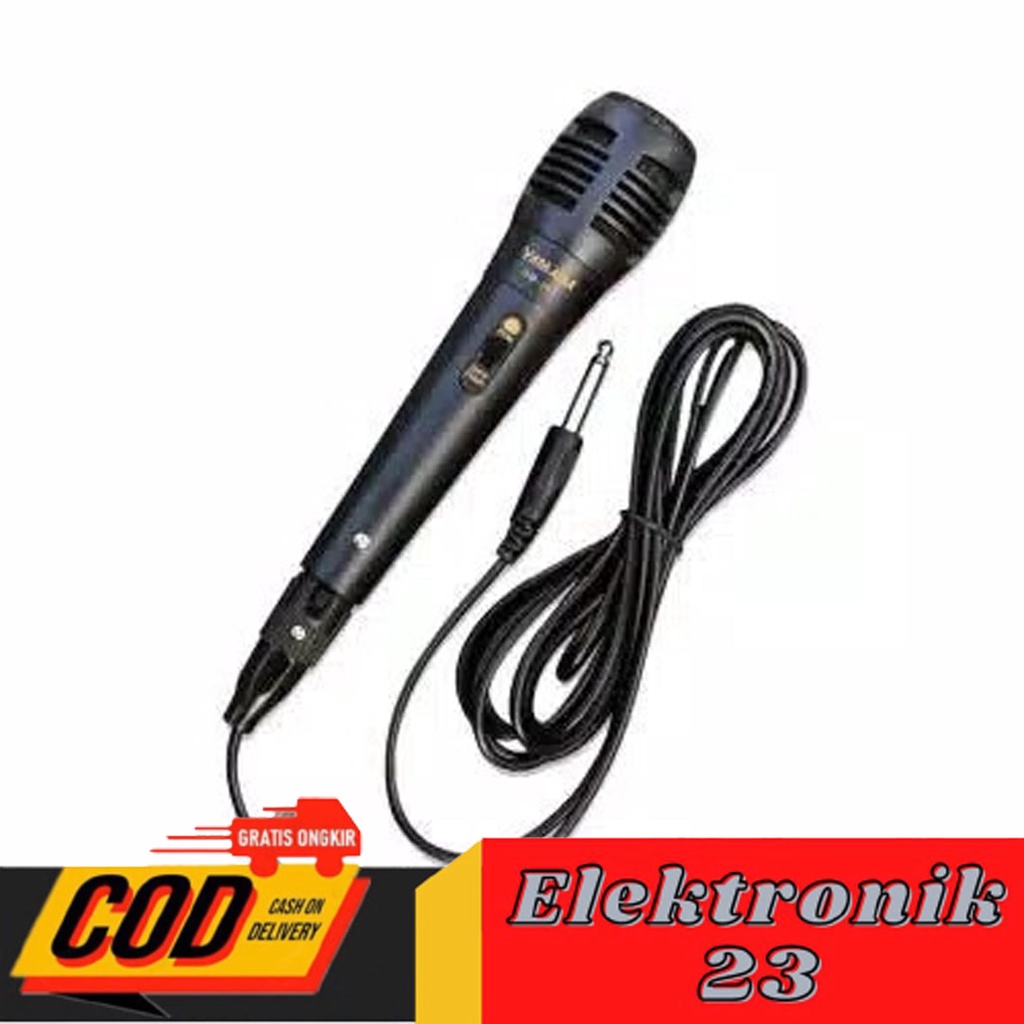 Mic Karaoke Murah Smule Portable Microphone Kecil Kabel Panjang Masjid Mushola Kabel Karaoke