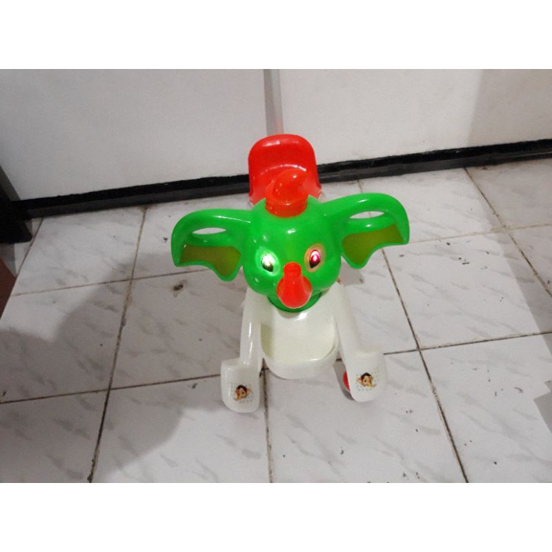 mainan gajah dorong rideon TJM tajimaku DR 213