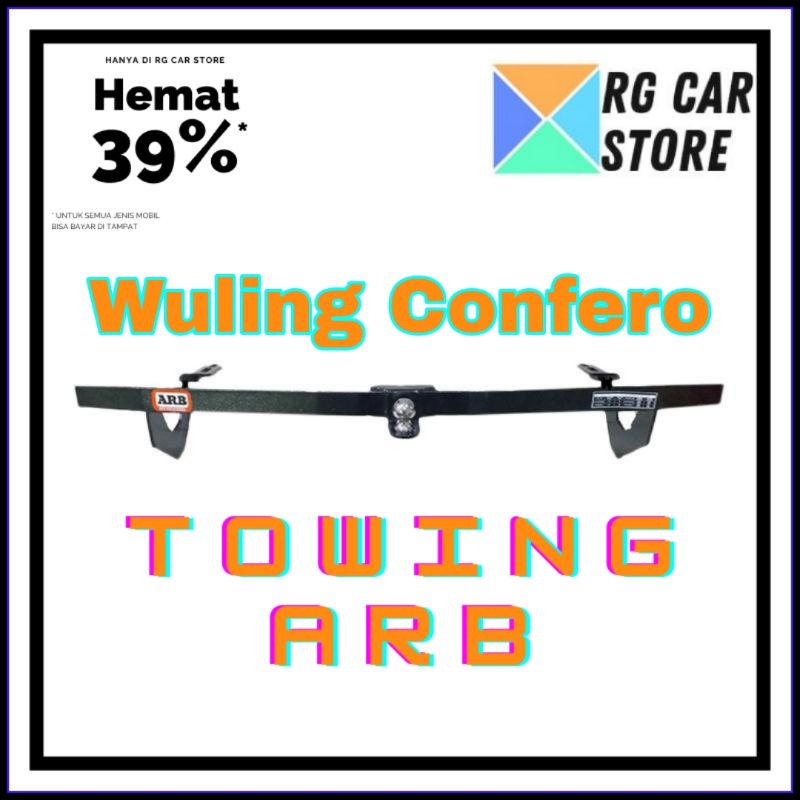 TOWING BAR WULING CONFERO/BESI PELINDUNG BUMPER BELAKANG WULING CONFERO BERKUALITAS