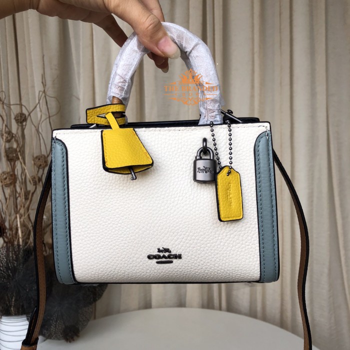 Tas Coach 1426 Micro Zoe Crossbody Colorblock Handbag Women Shoulder
