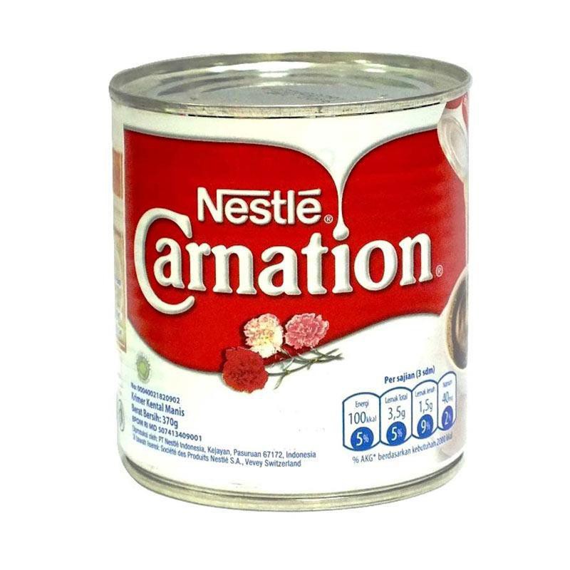 

Susu Carnation 370gr nestle kental manis. Susu Carnation 370g