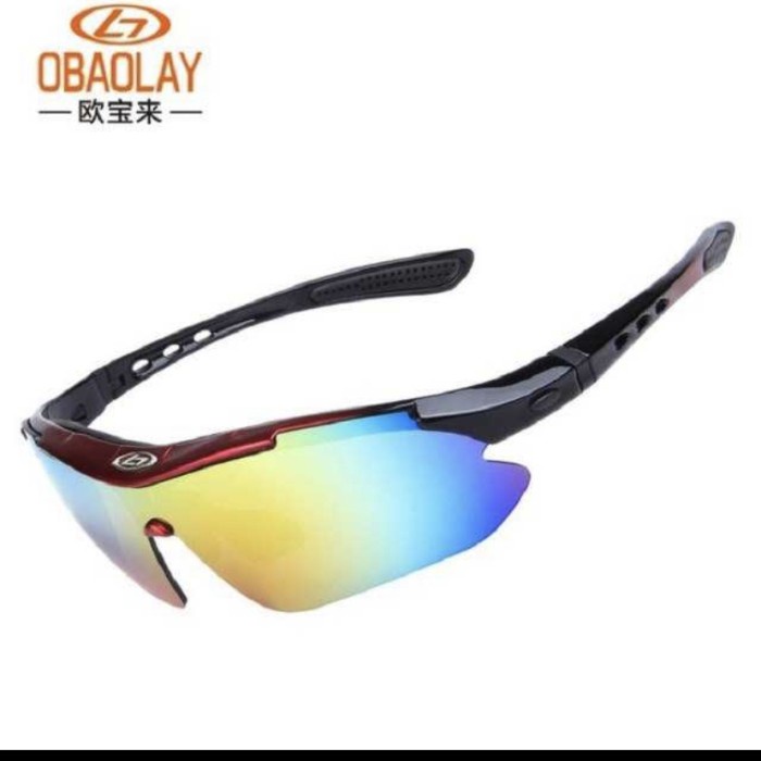 OBAOLAY Kaca mata Sepeda Polarized Sunglasses UV400-SP0868