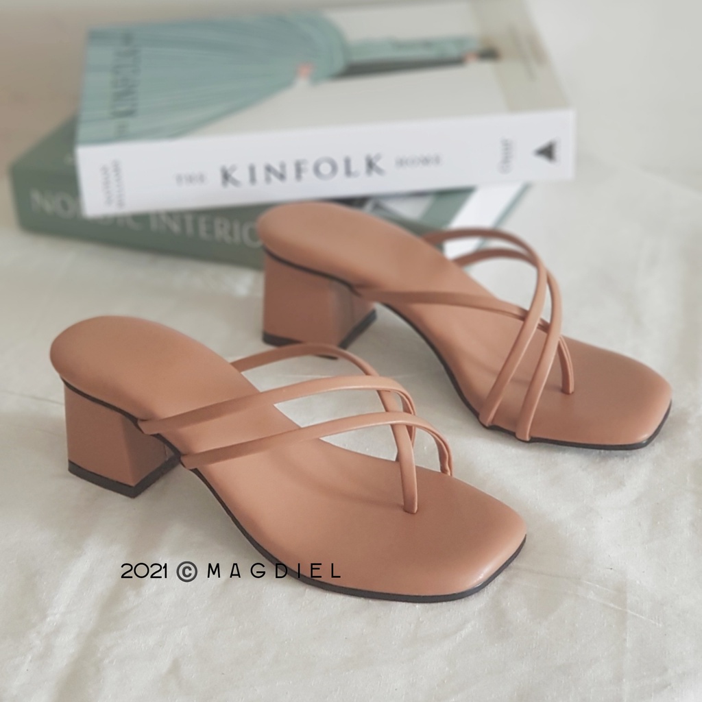 Magdiel - Veronica Heels Wanita / Sandal Hak Tahu 5CM