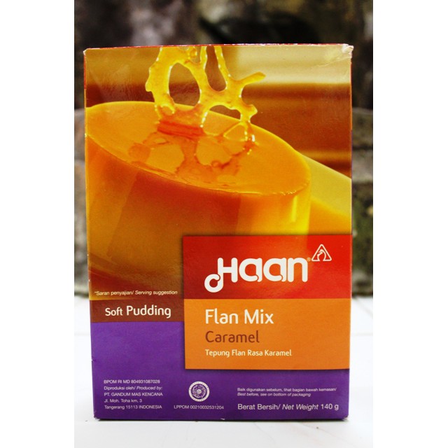 

Haan Soft Puding Caramel, mangga, coklat