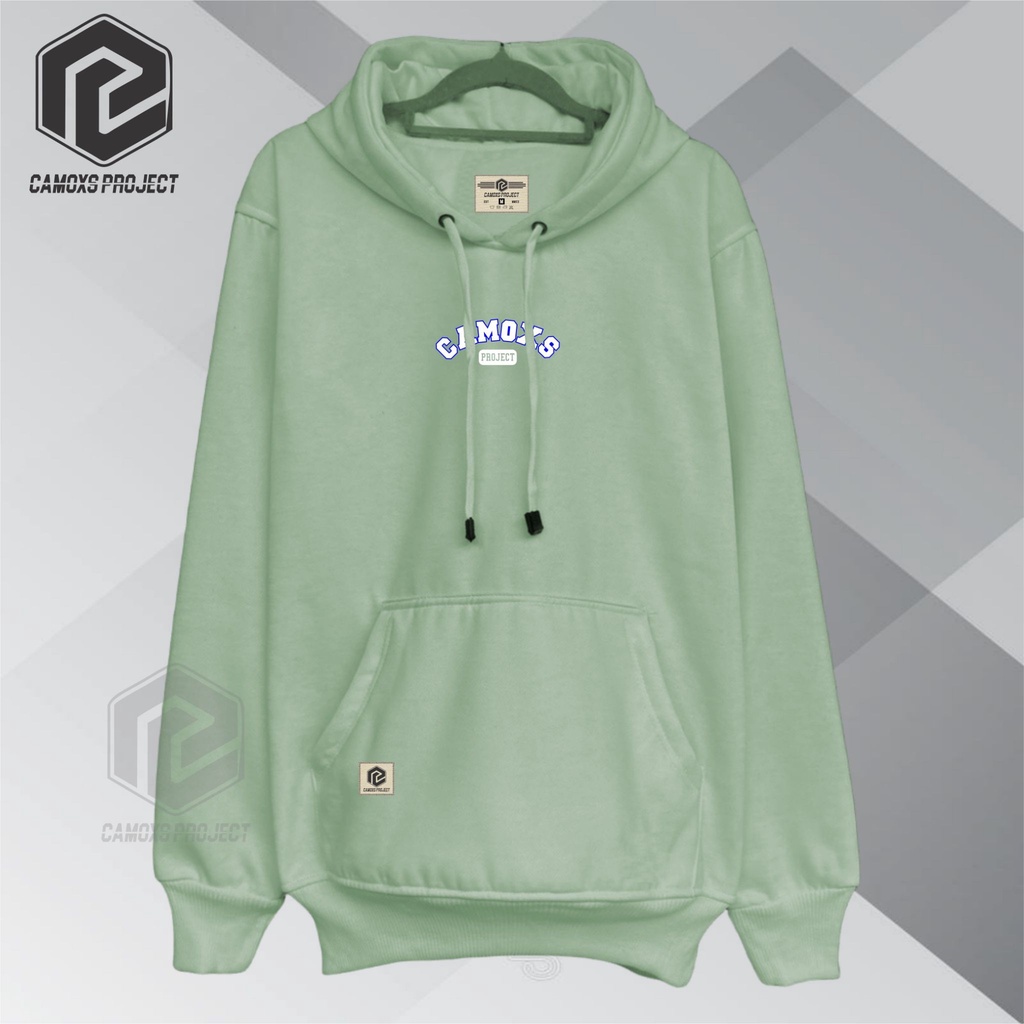 Sweater Cowok Cod  Oversize Hoodie Pria Premium Terbaru Camoxs Project Sweter Hodie Hijau Mint Pria Wanita Hudi Suiter Terpopuler Kekinian