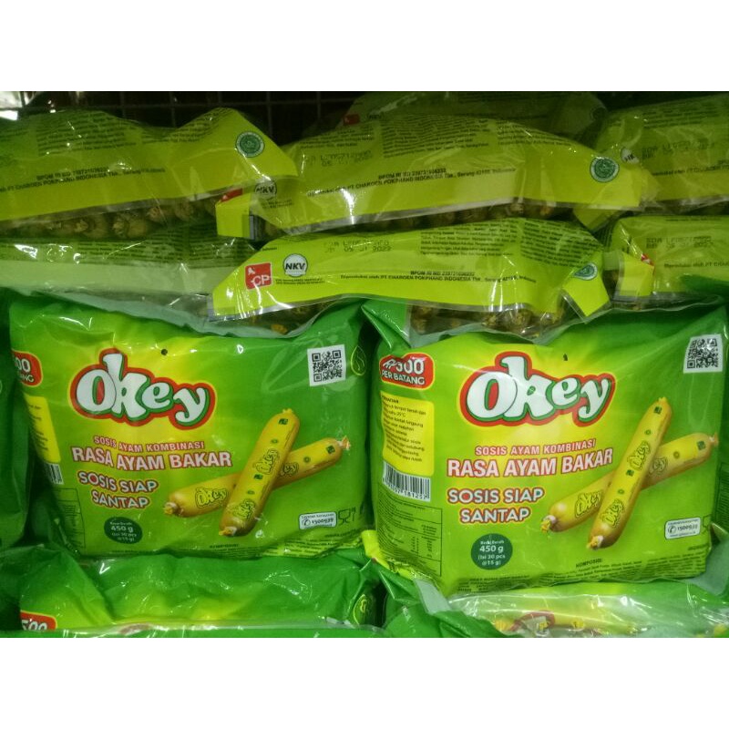 

Okey Sosis Rasa Ayam Bakar isi 30 pcs