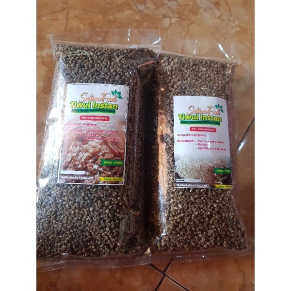 

TIWUL HITAM ORIGINAL 500GR
