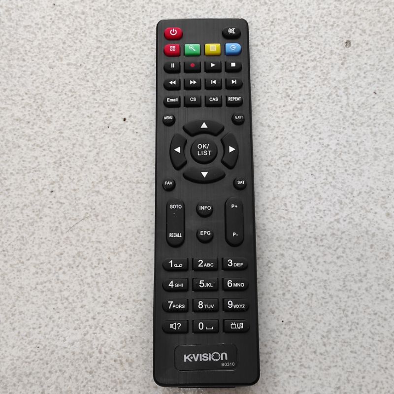 Remote KVISION C2000 Bromo Original ASLI / Remot K Vision