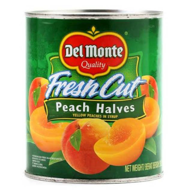 

Del Monte Fresh Cut Peach Halves 825gr