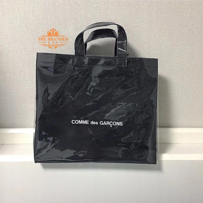 Tas Comme des Garcons - CDG Black Market Paper & Plastic Bag