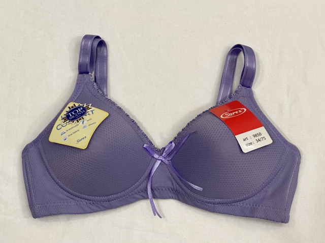 BH | Bra SOREX Extra Comfort 9850 Tanpa Kawat Dan Busa Tipis