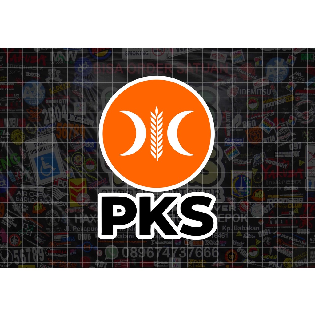 Cutting Sticker Logo PKS Baru Ukuran Varian