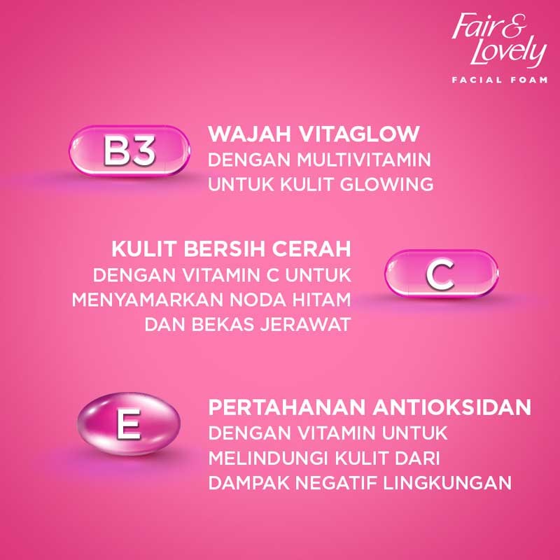 Fair &amp; Lovely Fairness Facial Foam 50gr