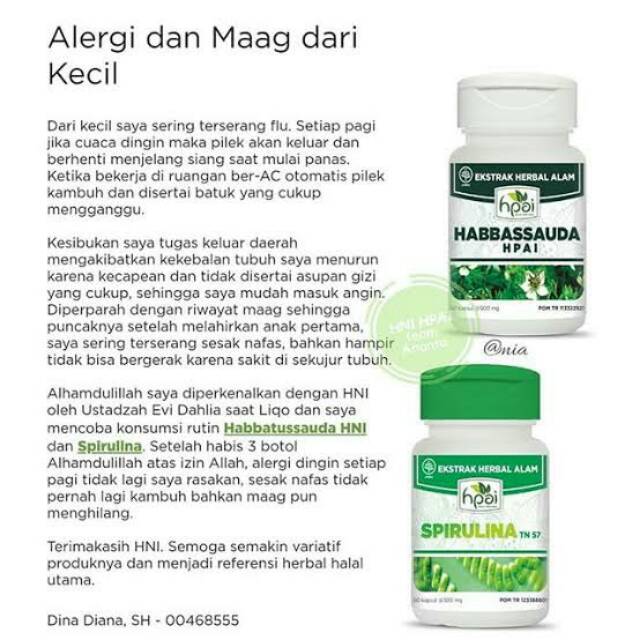 Habbatussauda Hpai Kb Alami Obat Segala Penyakit Shopee Indonesia