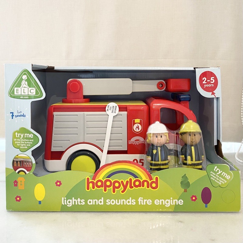 ELC Happyland Lights and Sounds Fire Engine