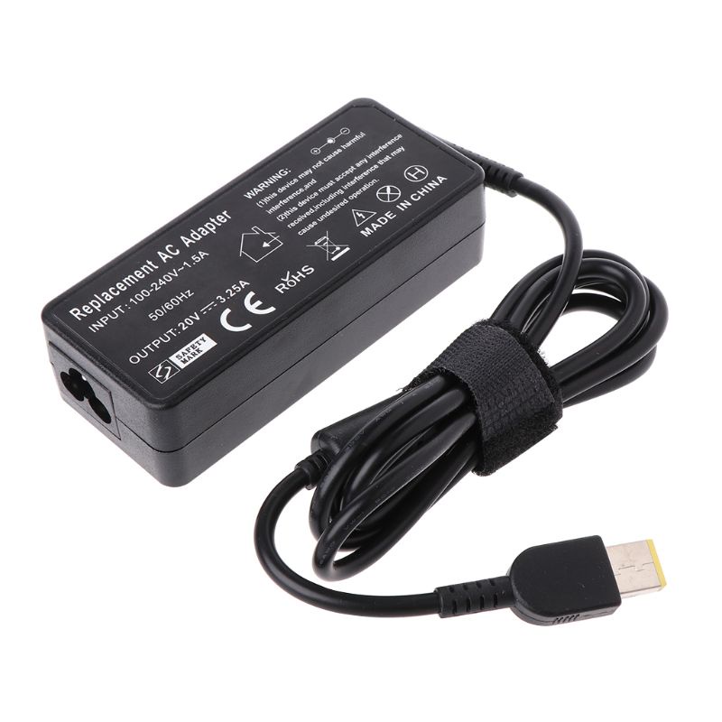 Charger Adaptor Power Laptop AC btsg 20V 65W Untuk Lenovo G500 G505 G405 ThinkPad