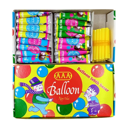 Balon Tiup AAA original Balloon Permainan Jadul isi 32 pcs