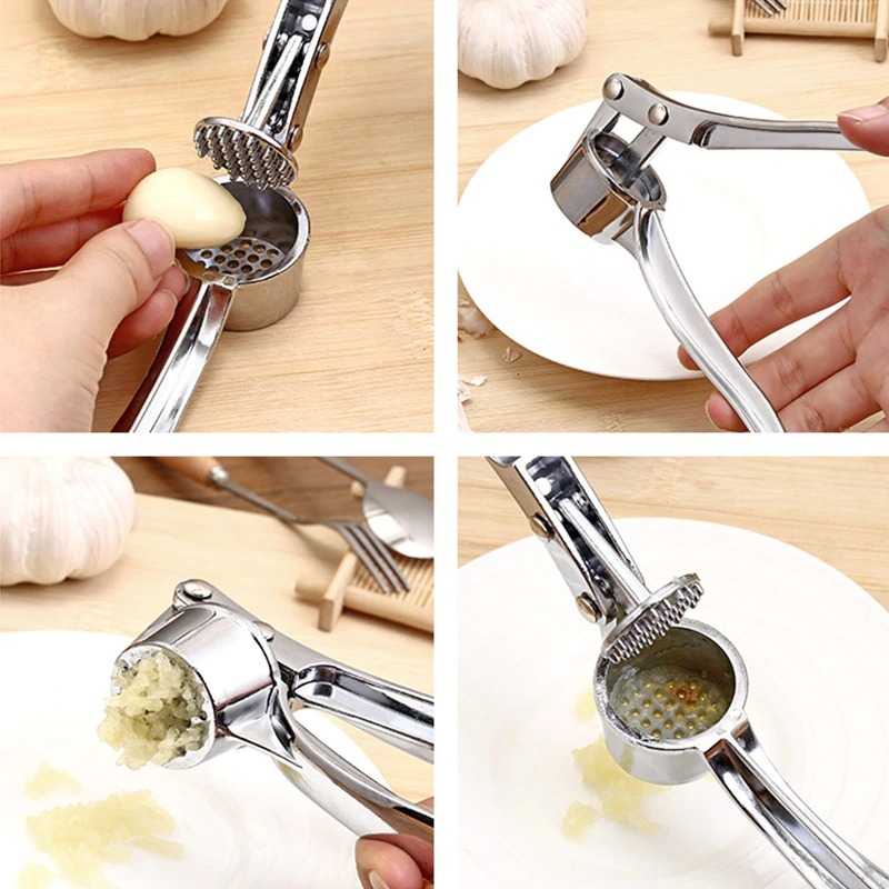 (100% BARANG ORI) ISHOWTIENDA Penghancur Bawang Garlic Walnut Presser Crusher Squeezer