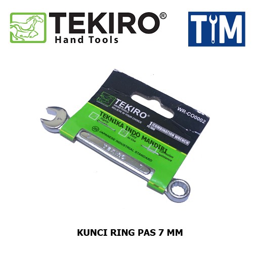 TEKIRO Kunci Ring Pas 7 MM