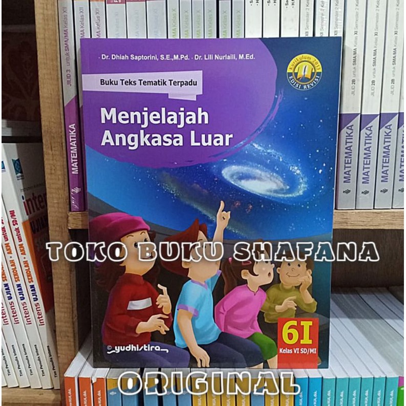 Paket 4 Buku Tematik Terpadu Yudhistira 6F 6G 6H 6I K13 Edisi Revisi Kelas 6 SD ORI