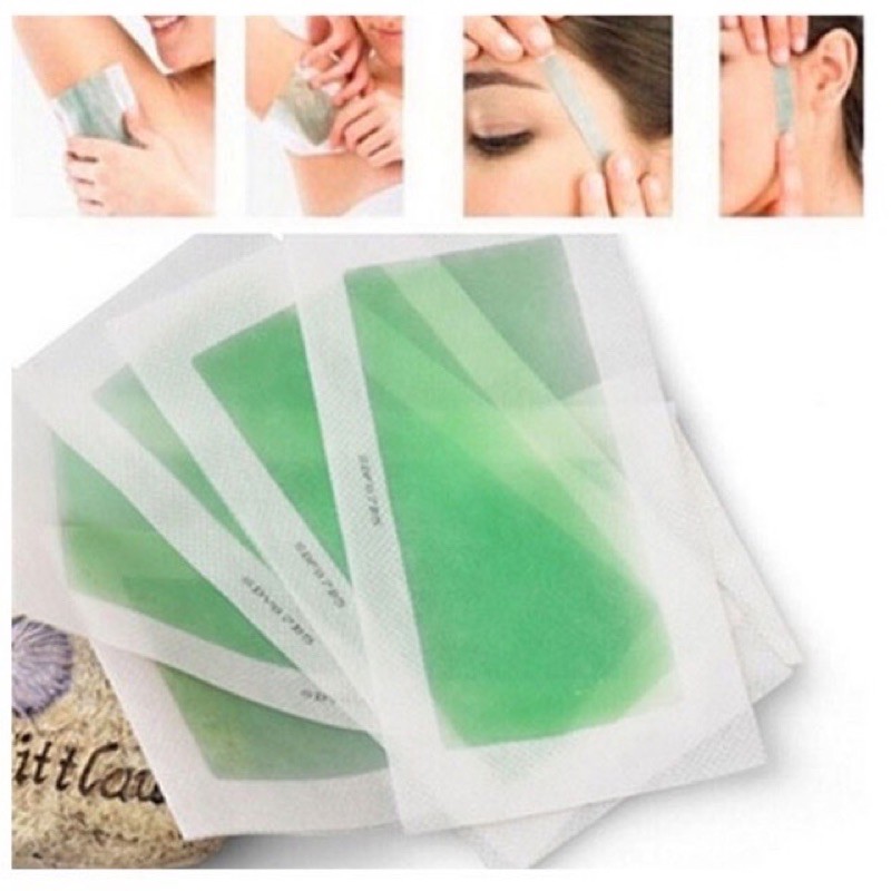 Paper Waxing / Hair Removal Strip / Paper Wax / Pencabut Bulu 1 pc cold wax paper hair removal strip