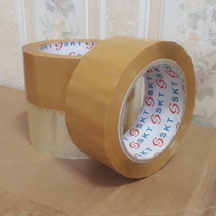

PEREKAT-PENGIKAT- LAKBAN BENING COKLAT 45MM X100YARD - COKELAT, 45X100YARD FULL -PENGIKAT-PEREKAT.