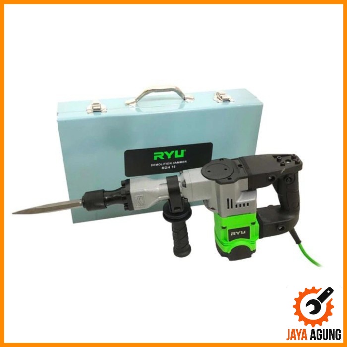 RYU Demolition Hammer Drill RDH 15 1200 W Mesin Bobok Beton