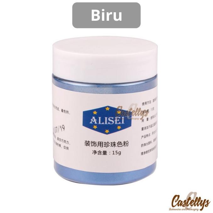 

Edible Metallic Lustre Dust Bubuk Emas Metalik Kue Food Grade 15gr ---NEW---