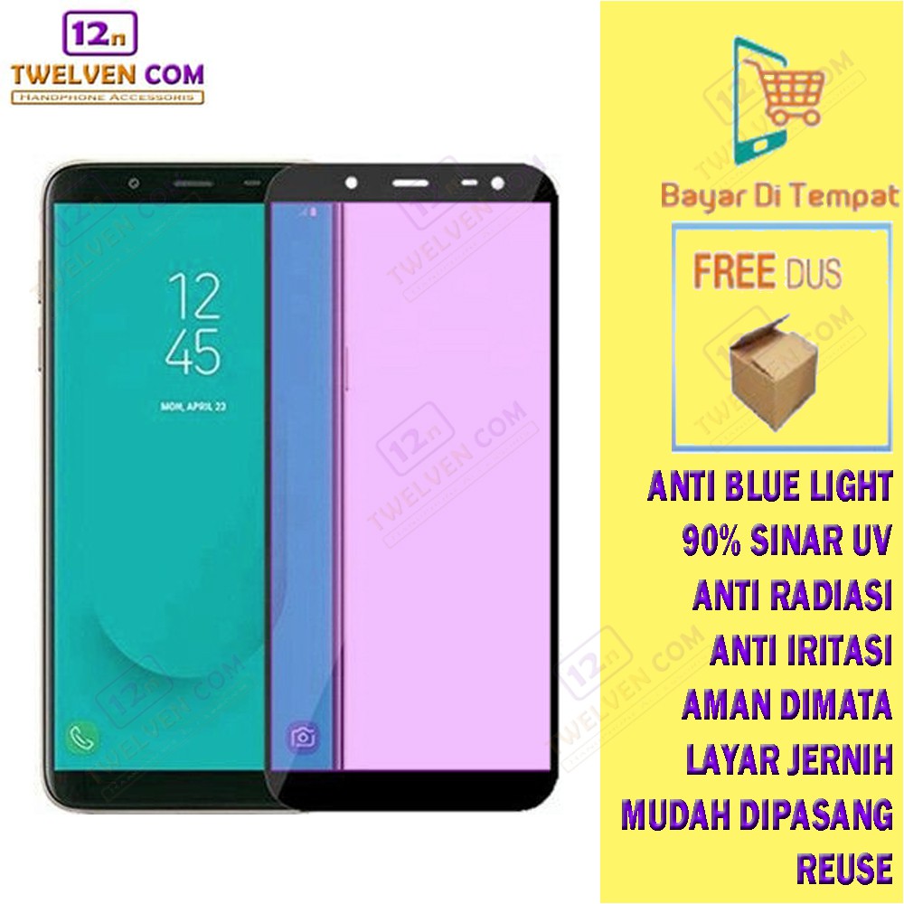 ANTI BLUE TEMPERED GLASS BLUE LIGHT Samsung J2 Prime J2 Pro 2018 J3 Pro 2017 J4 J4 Plus J5 Prime J5 Pro J6 Plus J7 Prime Pro