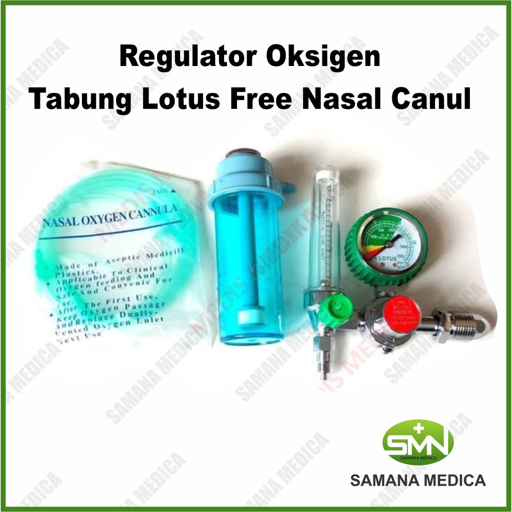 Regulator Oksigen Lotus Free Nasal Canul