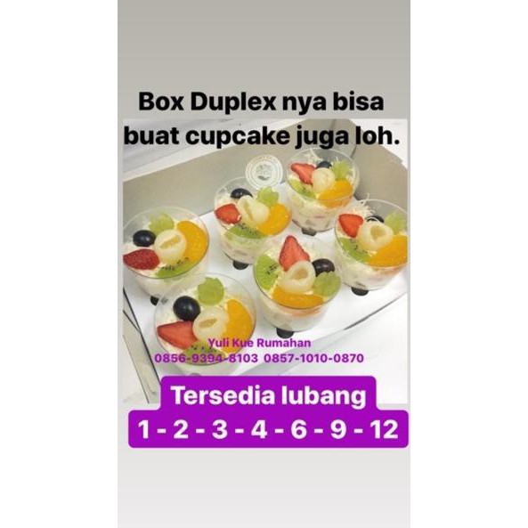 

Buruan Beli 0RJCO BOX DUPLEX ISI 12 PUTIH 75 Baru