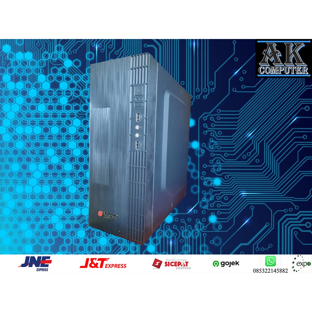 CASING PC CASE STANDAR MURAH MAGIX SERIES + INCLUDE PSU 500 watt