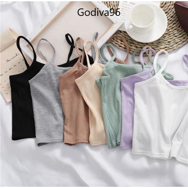 Godiva96 - TANKTOP DAKOTA RIB / TANK TOP / ATASAN WANITA MEDAN